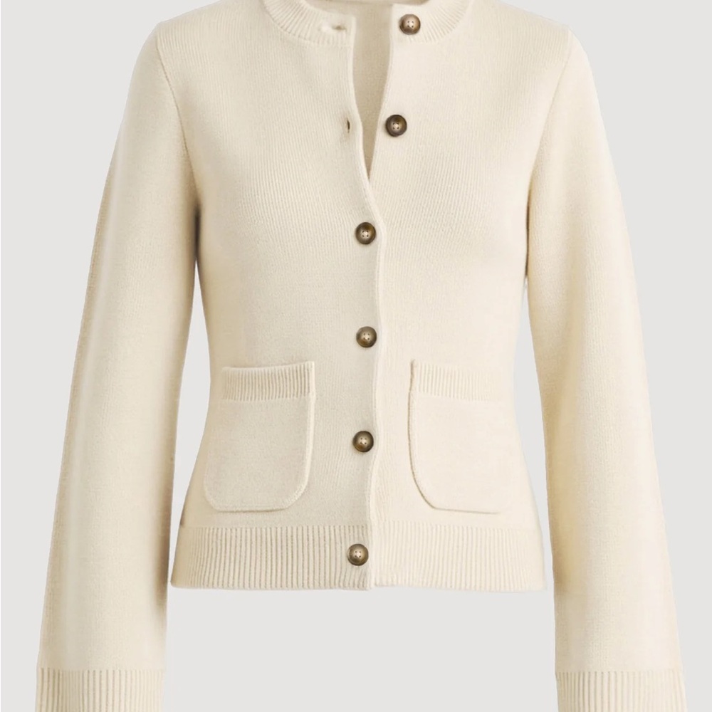 Eames Organic Cotton-Wool Cardigan from Modern Citizen